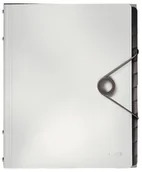 Teczki i skoroszyty - Leitz Teczka segregująca 12 przekładek PP Solid czarna - miniaturka - grafika 1