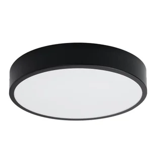 Okrągła lampa sufitowa Onyx SL.1242 Sollux LED 23W 3000K do kuchni czarny - Lampy sufitowe - miniaturka - grafika 1