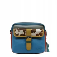 Torebki damskie - Torebka listonoszka unikatowa skórzana skóra naturalna pojemna OLIVKA - miniaturka - grafika 1