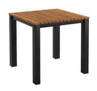 Stoły ogrodowe - Drewniany kwadratowy stół ogrodowy S7-K61 - miniaturka - grafika 1