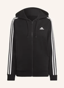 Adidas Bluza Rozpinana Essentials schwarz - Moda i Uroda OUTLET - miniaturka - grafika 1