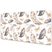 Podkładki na biurko - Duża mata na biurko Spadające liście vintage 90x45 cm - miniaturka - grafika 1