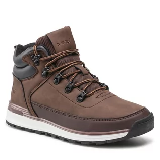 Buty dla chłopców - Trzewiki HI-TEC - Hajnez Mid Teen WS-AW20-HT-01-Q3 Brown - grafika 1