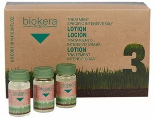 Biokera Natura Oily Hair, intensywny balsam do włosów przetłuszczających, ampułki, 6x10ml - Maski do włosów - miniaturka - grafika 1