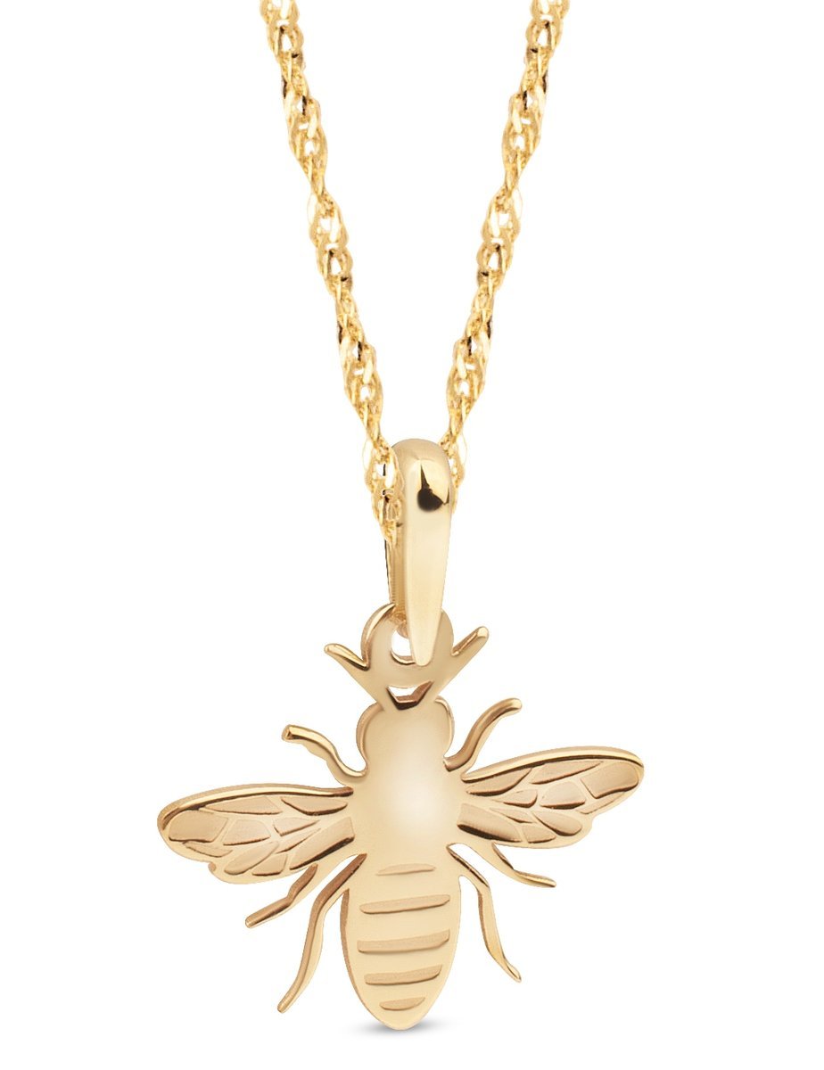ZŁOTA KLASYCZNA ZAWIESZKA PSZCZÓŁKA PSZCZOŁA BEE 14KT 585