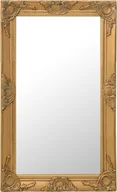 Lustra - vidaXL Lustro ścienne w stylu barokowym 50 x 80 cm złote - Lustro ścienne - Lustro ścienne - Lustro prostokątne - Lustro prostokątne - miniaturka - grafika 1