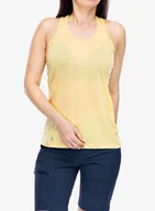 Koszulki i topy damskie - Top damski Smartwool Active Ultralite Racerback Tank - custard - miniaturka - grafika 1