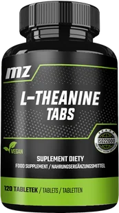 MZ-STORE L-THEANINE 200MG TEANINA 120 TABLETEK - Aminokwasy - miniaturka - grafika 1