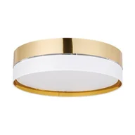 Lampy sufitowe - Hilton D45 lampa sufitowa 3-punktowa biała/złota 4772 - miniaturka - grafika 1