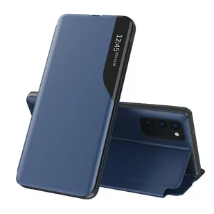 pokrowiec etui Eco Leather View Case granatowe do SAMSUNG Galaxy S22+ - Etui i futerały do telefonów - miniaturka - grafika 1
