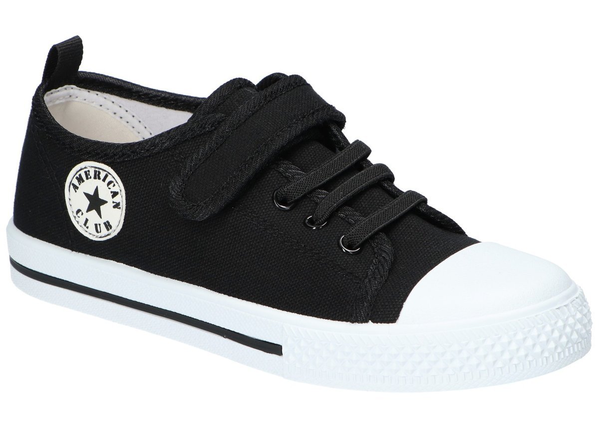 AMERICAN CLUB TEN175 TENISÓWKI TRAMPKI DZIECIĘCE BLACK 31