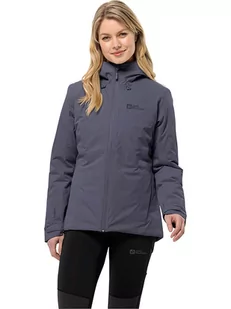 Jack Wolfskin Kurtka funkcyjna "Wisper" w kolorze granatowym - Kurtki i kamizelki sportowe damskie - miniaturka - grafika 1