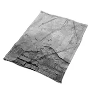 Koce - Koc, narzuta, FABRICSY, szary, 100x135 cm - miniaturka - grafika 1