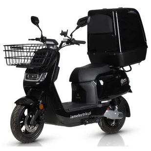 Skuter elektryczny IML Sunra Robo-SC Delivery Czarny - Skutery - miniaturka - grafika 1