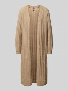 Kardigan o luźnym kroju z raglanowymi rękawami model ‘MAGGY’ - Swetry damskie - miniaturka - grafika 1