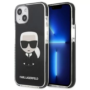 Karl Lagerfeld KLHCP13STPEIKK iPhone 13 mini 5,4" hardcase czarny/black Iconik Karl - Etui i futerały do telefonów - miniaturka - grafika 1