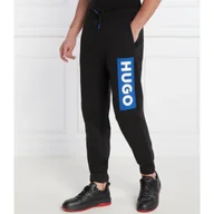 Dresy męskie - Hugo Blue Spodnie dresowe Nuram | Regular Fit - miniaturka - grafika 1
