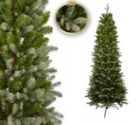 Choinki - CHOINKA SZTUCZNA PREMIUM ŚWIERK SLIM CIEMNA PE 250 CM - miniaturka - grafika 1