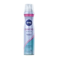 Kosmetyki do stylizacji włosów - Nivea Diamond Volume, lakier do włosów ultra mocny, 250 ml - miniaturka - grafika 1