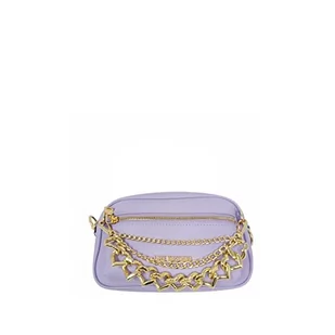 Love Moschino Jc4291pp0gkt0651, Damska torba na ramię, Lilac, Produkt wysokiej - Torebki damskie - miniaturka - grafika 1