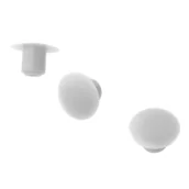 Śruby i nakrętki - Zaślepka wciskana 5 mm biała 10 szt. - miniaturka - grafika 1