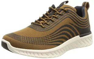 ARA Męskie trampki SAN Diego Sneaker, koniak, niebieski, 47 UE - Trampki męskie - miniaturka - grafika 1