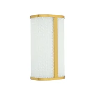 Lampy ścienne - Ledowy, elegancki, złoty kinkiet łazienkowy 10730 z serii PALMAS - miniaturka - grafika 1