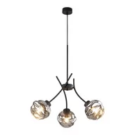 Lampy sufitowe - Zulia lampa wisząca 3xE27 czarna 5748 - miniaturka - grafika 1