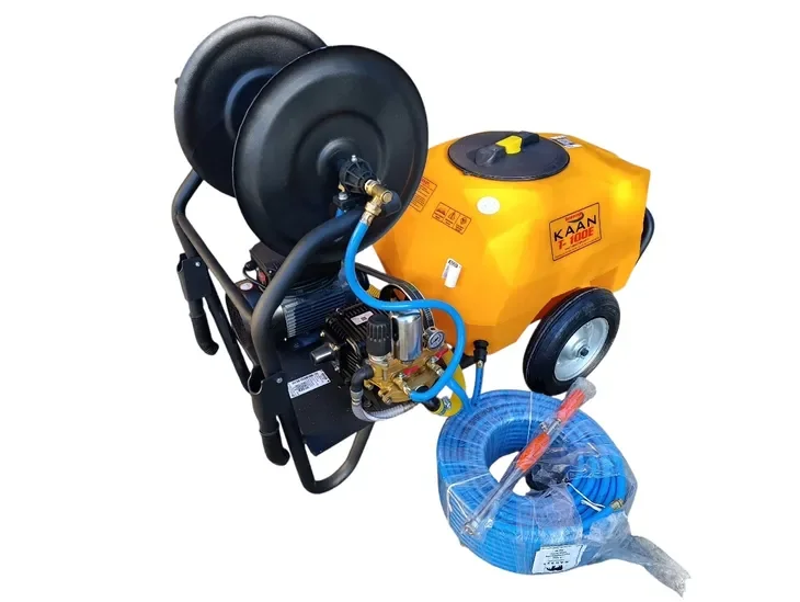 Opryskiwacz elektryczny taczkowy Kaan 100 l