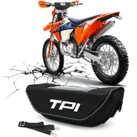 Torby podróżne - Redkid Dla Ktm Exc 300 Tpi 150xcw Exc Xc Tpi Six Days 250 Exc Torba na kierownicę motocykla Wodoodporna torba podróżna na kierownicę have logo - miniaturka - grafika 1