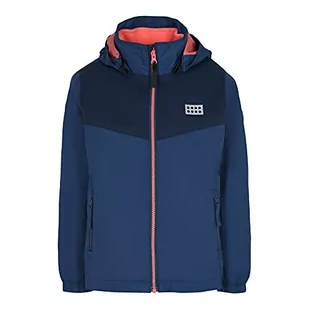 LEGO Dziewczęca kurtka Shell, Ciemny niebieski, 86 cm - Kurtki i płaszcze dla chłopców - miniaturka - grafika 1