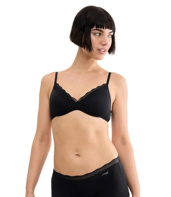 Biustonosz push-up bez fiszbin sloggi GO Blush PU Bra-S