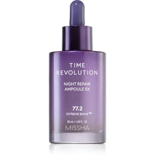 Missha Missha Time Revolution Night Repair Ampoule 5x Ujędrniające serum piątej generacji 50 ml - Serum do twarzy - miniaturka - grafika 1