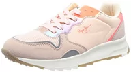 Trampki damskie - Pepe Jeans Damskie trampki Joy Star Soft, Mauve Pink, 41 EU - miniaturka - grafika 1