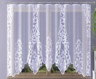 Hirea A135 firana żakardowa 450x170cm (gotowa) - Firany - miniaturka - grafika 1