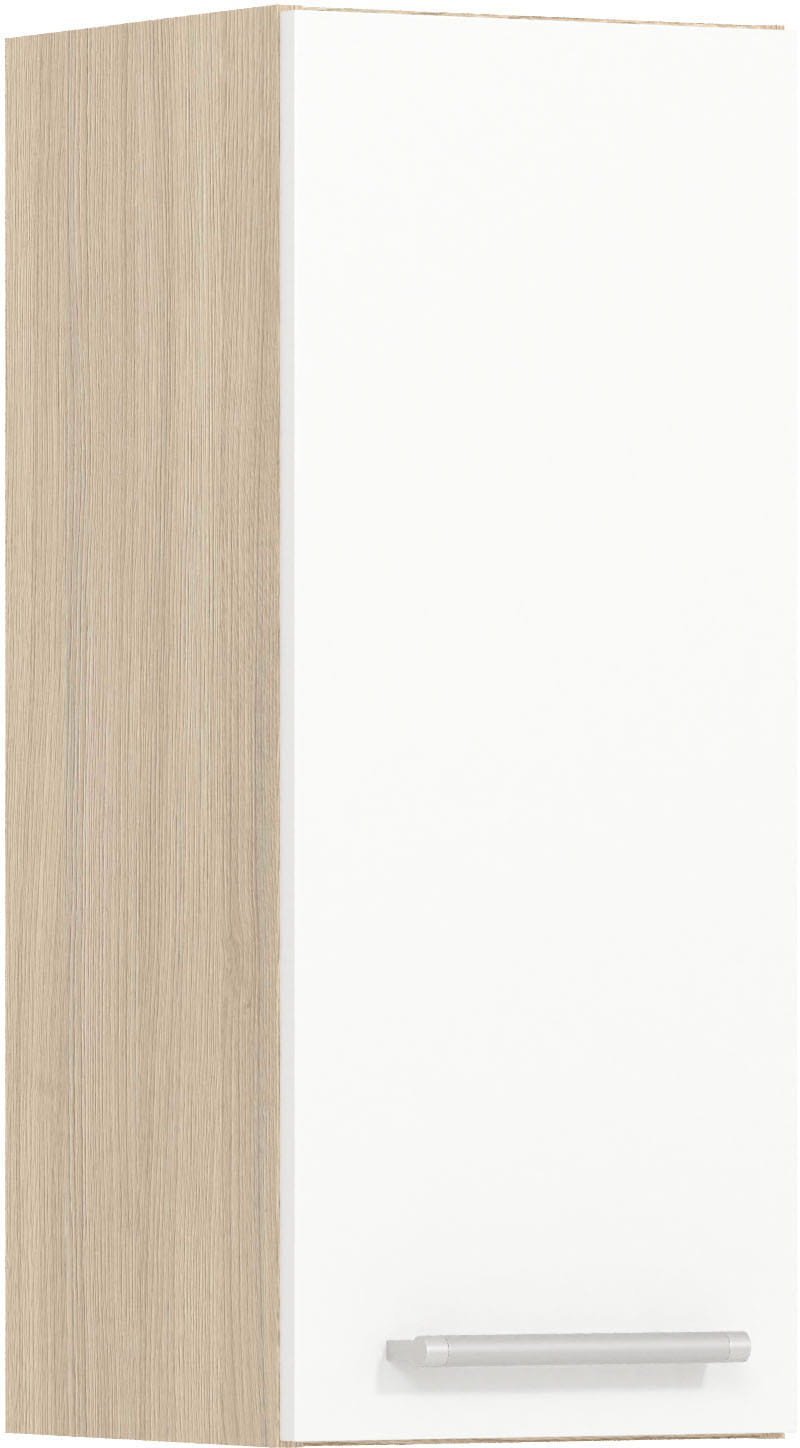 Szafka górna kuchenna jednodrzwiowa wisząca MODENA MD2/G30 biały połysk