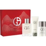 Zestawy perfum męskich - SET GIORGIO ARMANI Acqua di Gio Pour Homme EDT spray 100ml + SHOWER GEL 75ml + DEO stick 75g - miniaturka - grafika 1