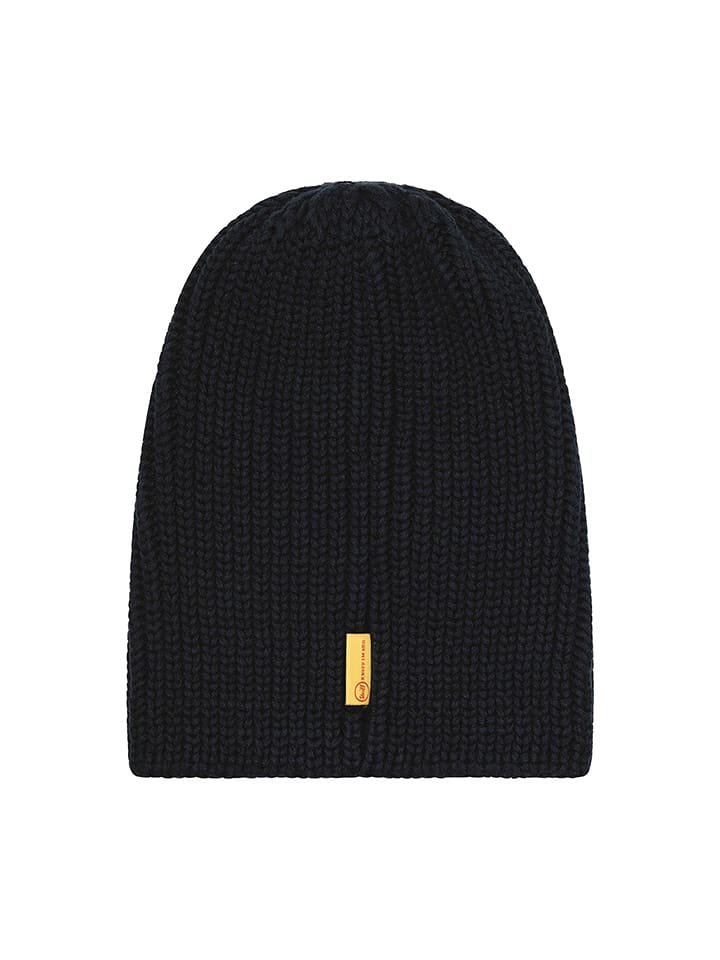 Steiff Czapka dzianinowa w kolorze czarnym