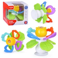 Gryzaki dla dzieci - Grzechotka gryzak Kwiatek Askato - miniaturka - grafika 1