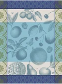 Ściereczki, gąbki, czyściki - Le Jacquard Fran ais Ściereczka kuchenna Arrire-Pays Niebieska - miniaturka - grafika 1