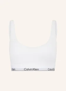 Calvin Klein Biustonosz Bustier Icon Cotton Modal weiss - Biustonosze - miniaturka - grafika 1