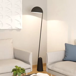 Lampa podłogowa Aranzola, świecąca w dół, czarna - Lampy stojące - miniaturka - grafika 2
