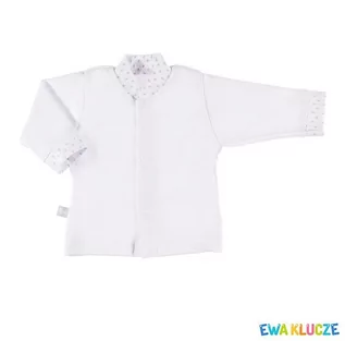 Kaftaniki dla niemowląt - KAFTAN NEWBORN BIAŁY Ewa Klucze - KAFTAN NEWBORN BIAŁY 046 - grafika 1