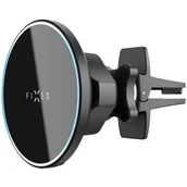 Ładowarki do telefonów - Naprawiono uchwyt do ładowania bezprzewodowego MagRound | Okrągły magazynek | Uchwyt | Jabłko | Seria iPhone 12 i nowsze | Czarn - miniaturka - grafika 1