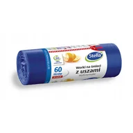 Worki na śmieci - Stella ST WORKI NA ŚMIECI Z USZAMI WYTRZYMAŁE 60L 20SZT. (A1-WNS-9725) - miniaturka - grafika 1