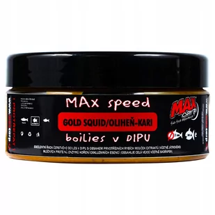 KULKI HACZYKOWE W DIPIE MAX CARP GOLD SQUID 21 MM - Zanęty - miniaturka - grafika 1