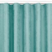 Zasłony - Zasłona MILANA kolor turkusowy styl klasyczny taśma wave transparentna 7 cm szenila 420x270 homede - CURT/HOM/MILANA/CHENILLE/PL - miniaturka - grafika 1