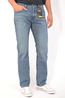 Spodnie męskie - LEE LEGENDARY SLIM GLORY JEANSY MĘSKIE NIEBIESKIE - miniaturka - grafika 1