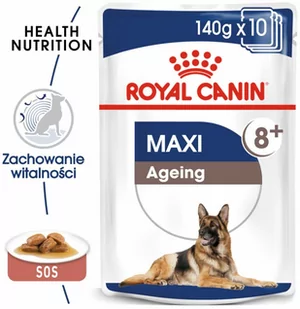 Royal Canin Royal Canin Maxi Ageing - 10 x 140 g - Mokra karma dla psów - miniaturka - grafika 2