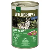 Mokra karma dla psów - REAL NATURE WILDERNESS Adult Deep Forest Dziczyzna z jeleniem 12x400 g - miniaturka - grafika 1